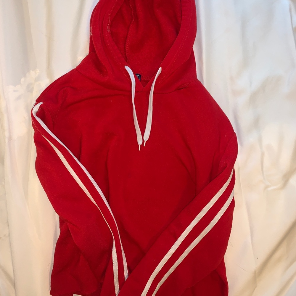 cropped hoodie